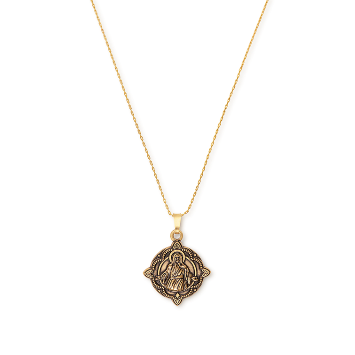 Jesus Charm Necklace