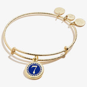 Number 7 Charm Bangle | Mystical, Wisdom, and Divinity