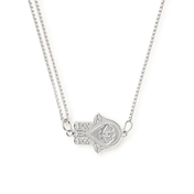 Hand of Fatima Pull Chain Necklace