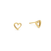 Heart Stud Earrings