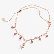 Starfish Beaded Pull Chain Anklet